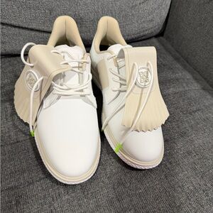 G/Fore Gallivan2r Side Stripe Kiltie Spikeless Golf Shoes Womens 8.5 GLF000037